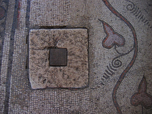 Напольные мозаики раннехристианского периода - храм в Табхе